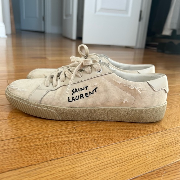 Saint Laurent
Saint Laurent Court Classic SL/06 Embroidered Sneakers - Picture 3 of 4